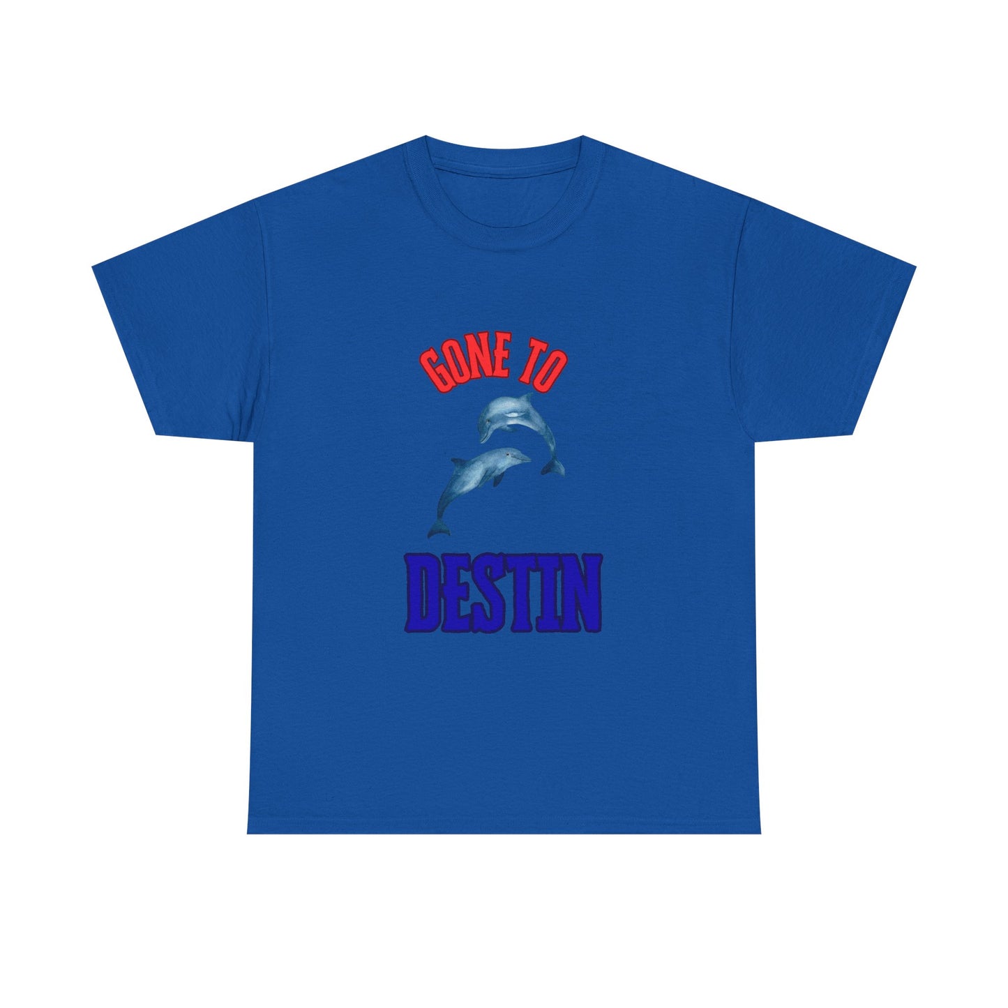 Gone to Destin Unisex Heavy Cotton Tee, Beach Vacation Shirt, Summer Trip Apparel, Dolphin Graphic Tee, Casual Summer Wear, Gift for [...]