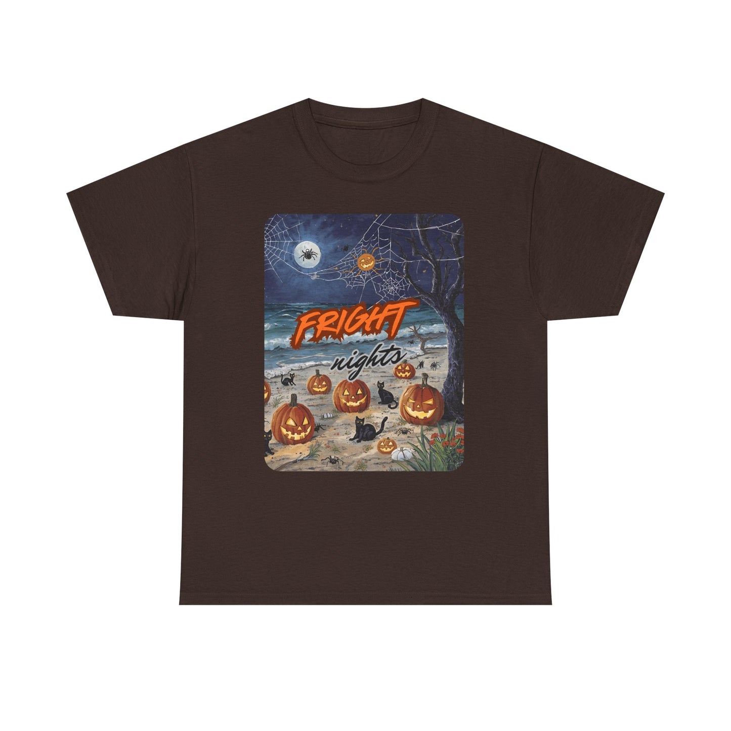Halloween Tee, Spider Web Shirt, Black Cat T-Shirt, Pumpkin Top, Witchy Apparel, Goth Clothing
