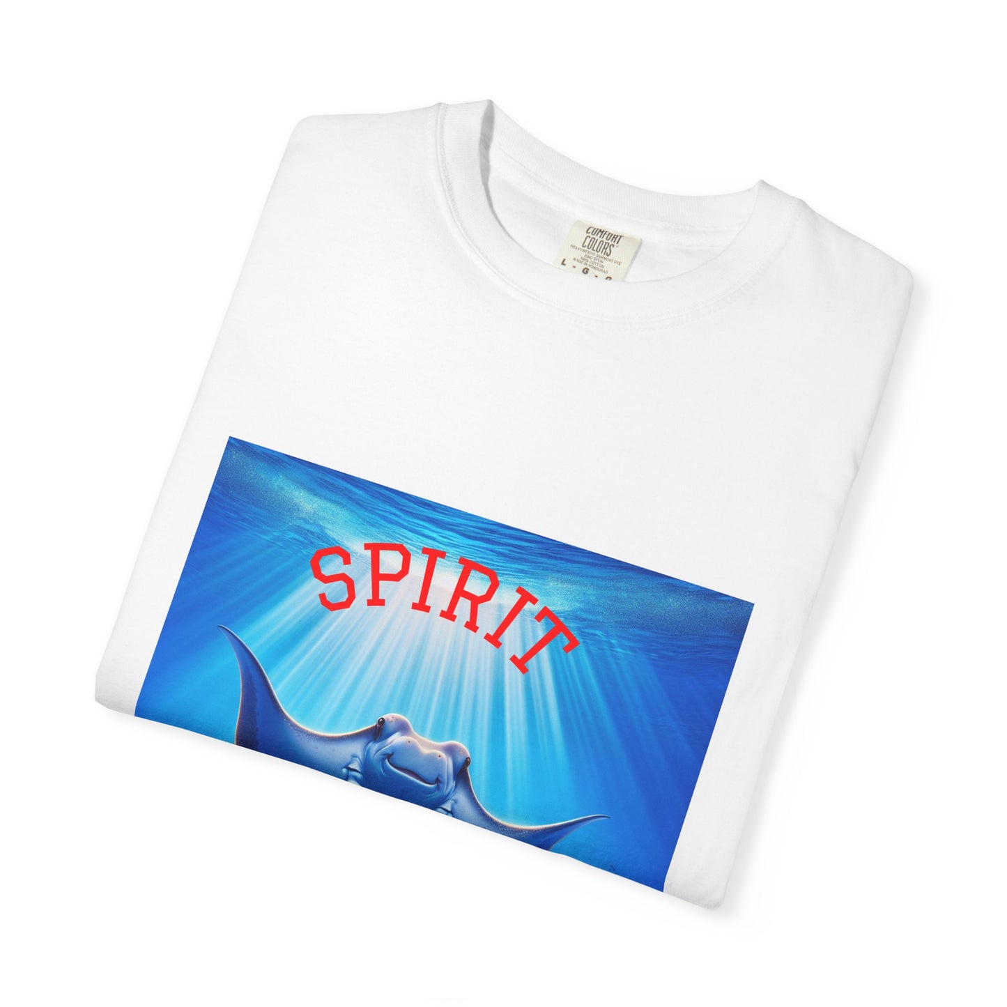 Sting RAY Spirit Animal T-Shirt, fun tees, silly t-shirts, beach wear, everyday apparel
