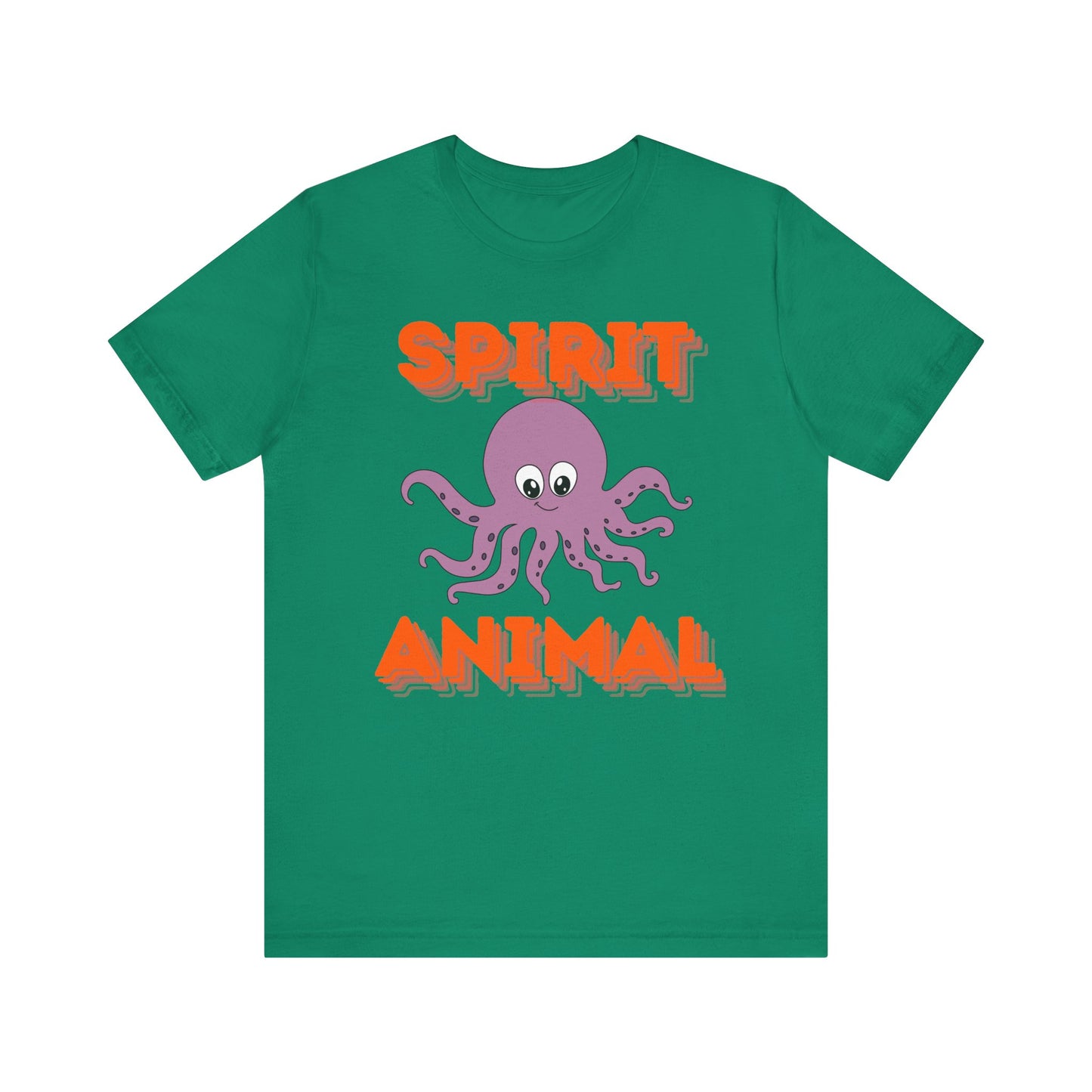 Octopus Spirit Animal T-shirt, unisex tees, funny shirts, silly tees, everyday apparel