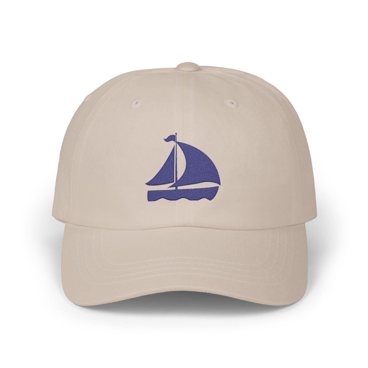 Sailboat Classic Dad Cap | Nautical Style, Beach Essential, Summer Accessory, Gift for Sailors, Casual Everyday Hat