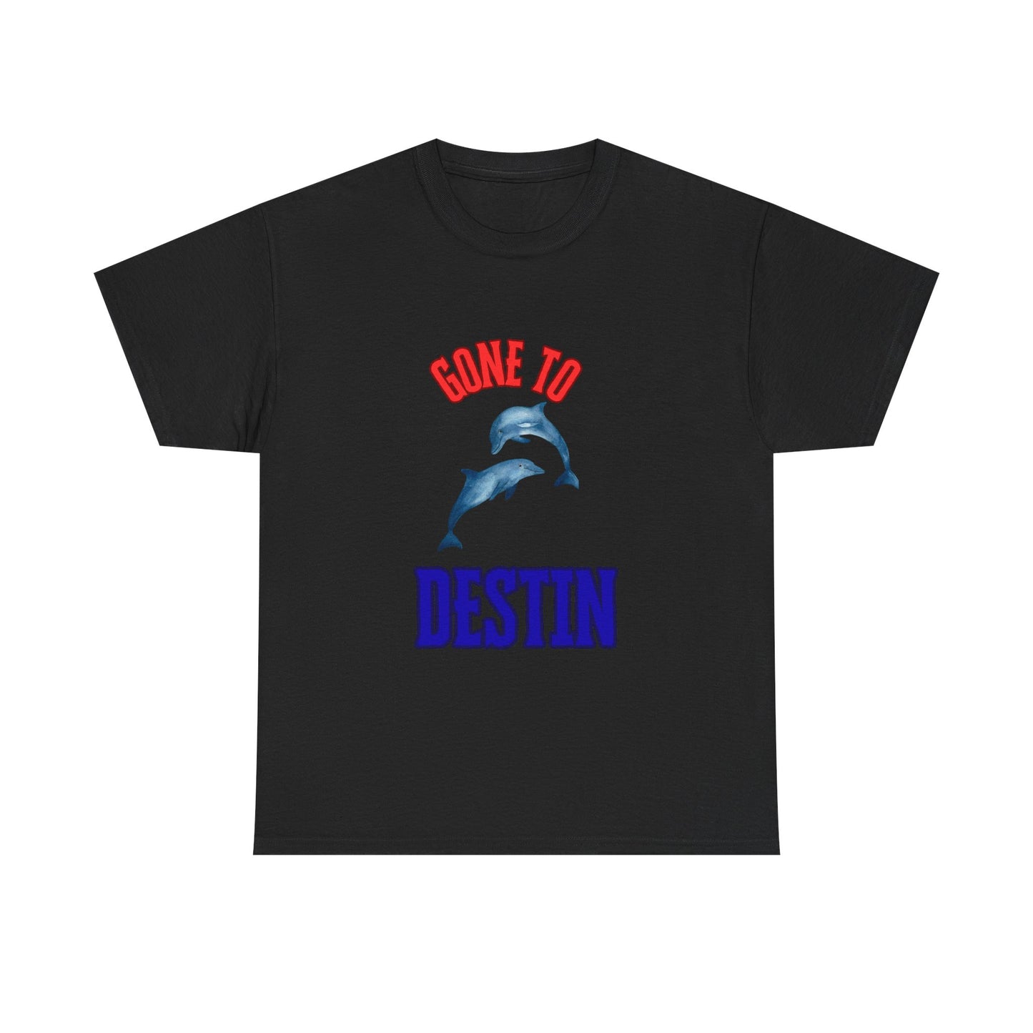 Gone to Destin Unisex Heavy Cotton Tee, Beach Vacation Shirt, Summer Trip Apparel, Dolphin Graphic Tee, Casual Summer Wear, Gift for [...]