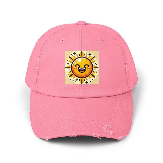 Sunny Vibes Distressed Cap