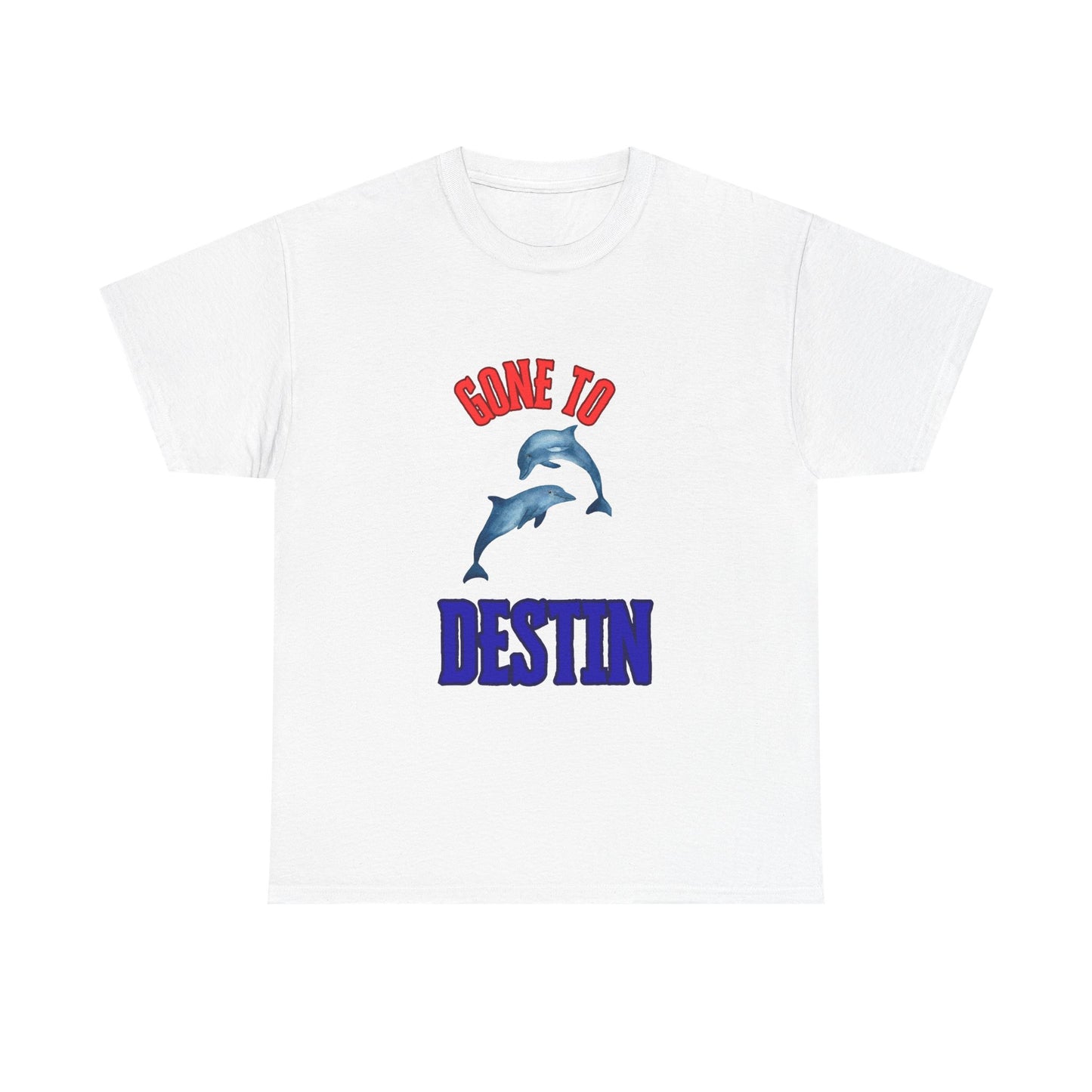 Gone to Destin Unisex Heavy Cotton Tee, Beach Vacation Shirt, Summer Trip Apparel, Dolphin Graphic Tee, Casual Summer Wear, Gift for [...]