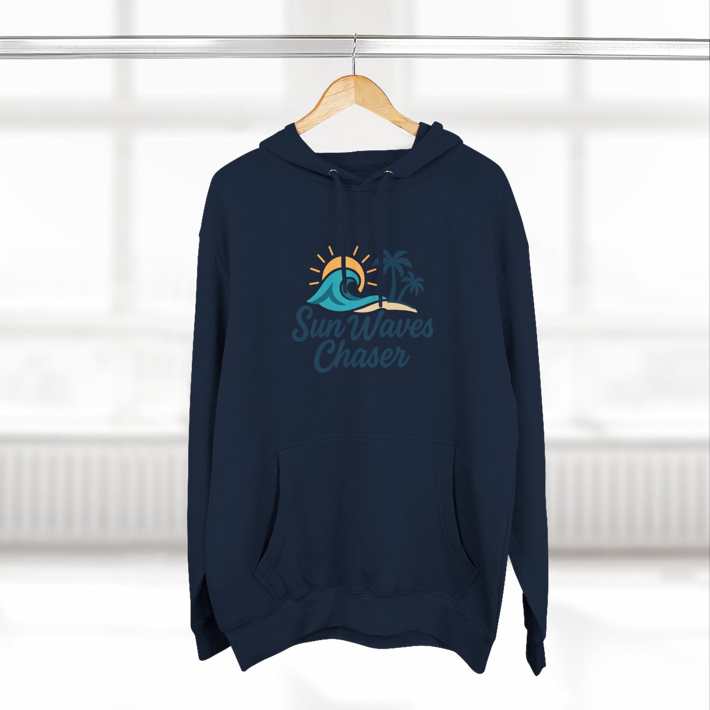 Cozy Beach Hoodie for Wave Lovers | Perfect for Summer, Gift for Surfers, Travel, or Casual Days