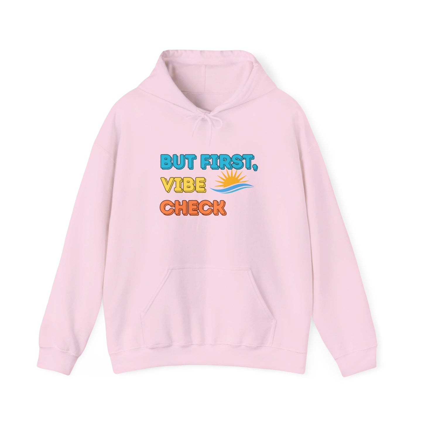 Vibe Check Hoodie - Unisex Heavy Blend Sweatshirt for Chill Days, Cozy Gatherings, Casual Lounging, Perfect Gift for Friends & Family