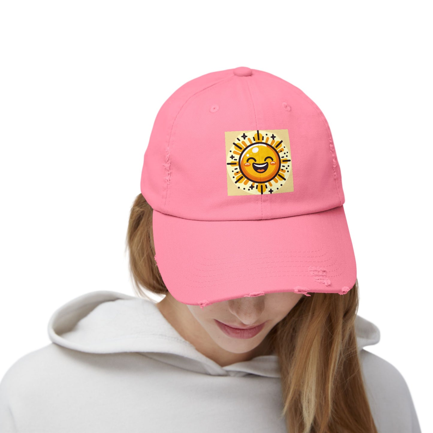 Sunny Vibes Distressed Cap