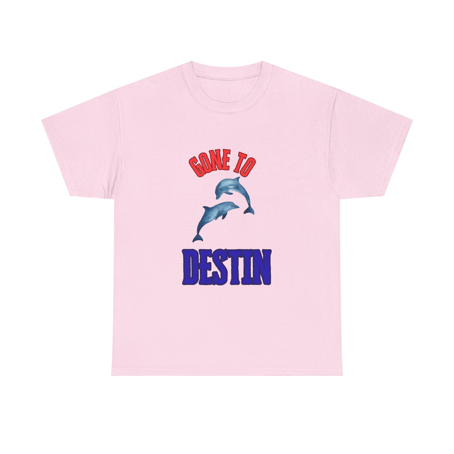 Gone to Destin Unisex Heavy Cotton Tee, Beach Vacation Shirt, Summer Trip Apparel, Dolphin Graphic Tee, Casual Summer Wear, Gift for [...]