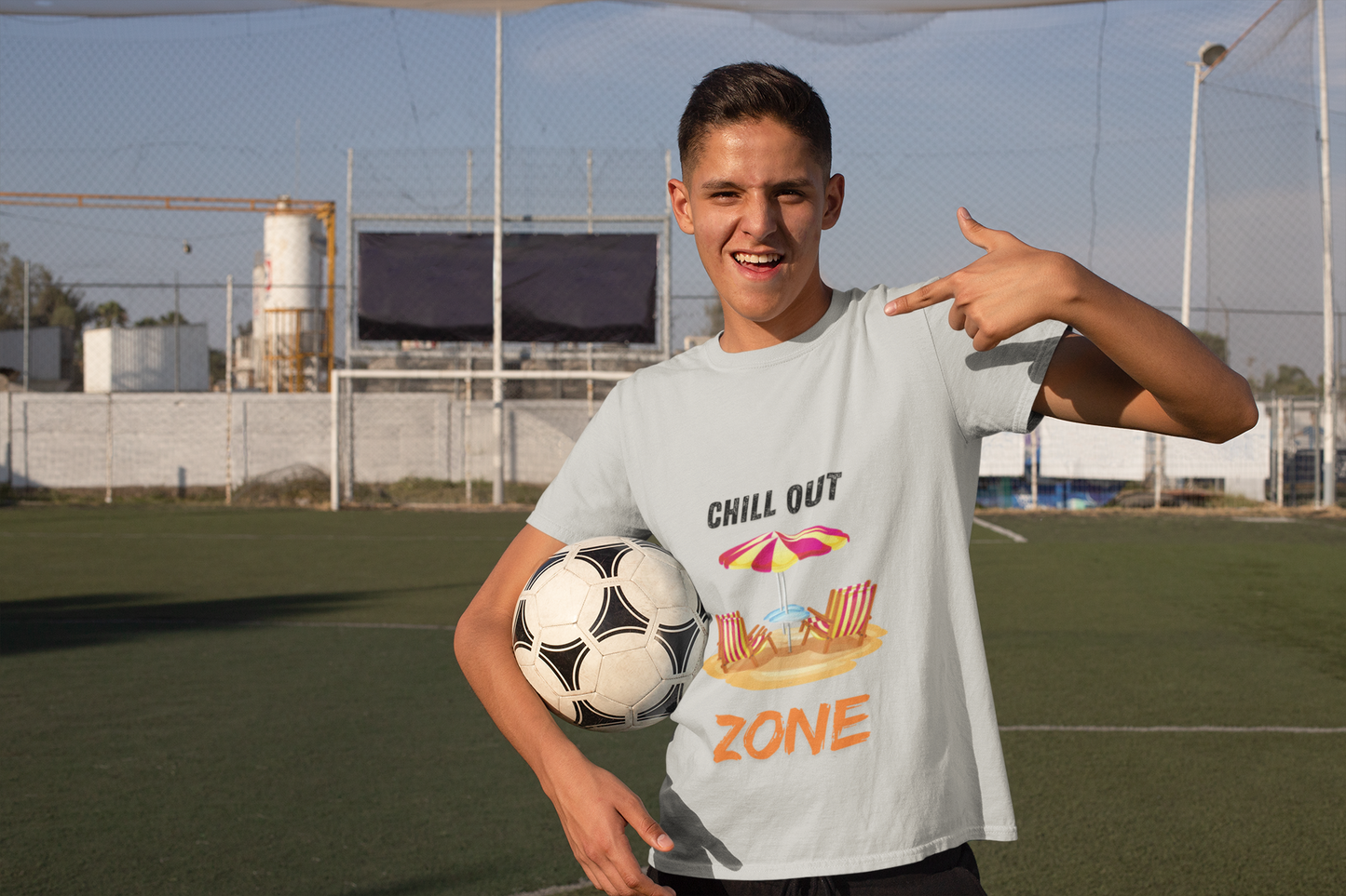 Chill Out Zone Men's T-shirt, every season t-shirt, summer vibes, beach wear
