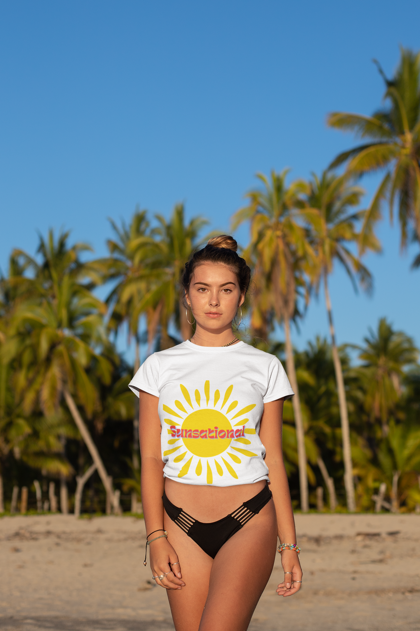 Sunsational Women Tee, Sun T-shirt, Graphic Tee, Summer Vibes Shirt, Beach Shirt Gift