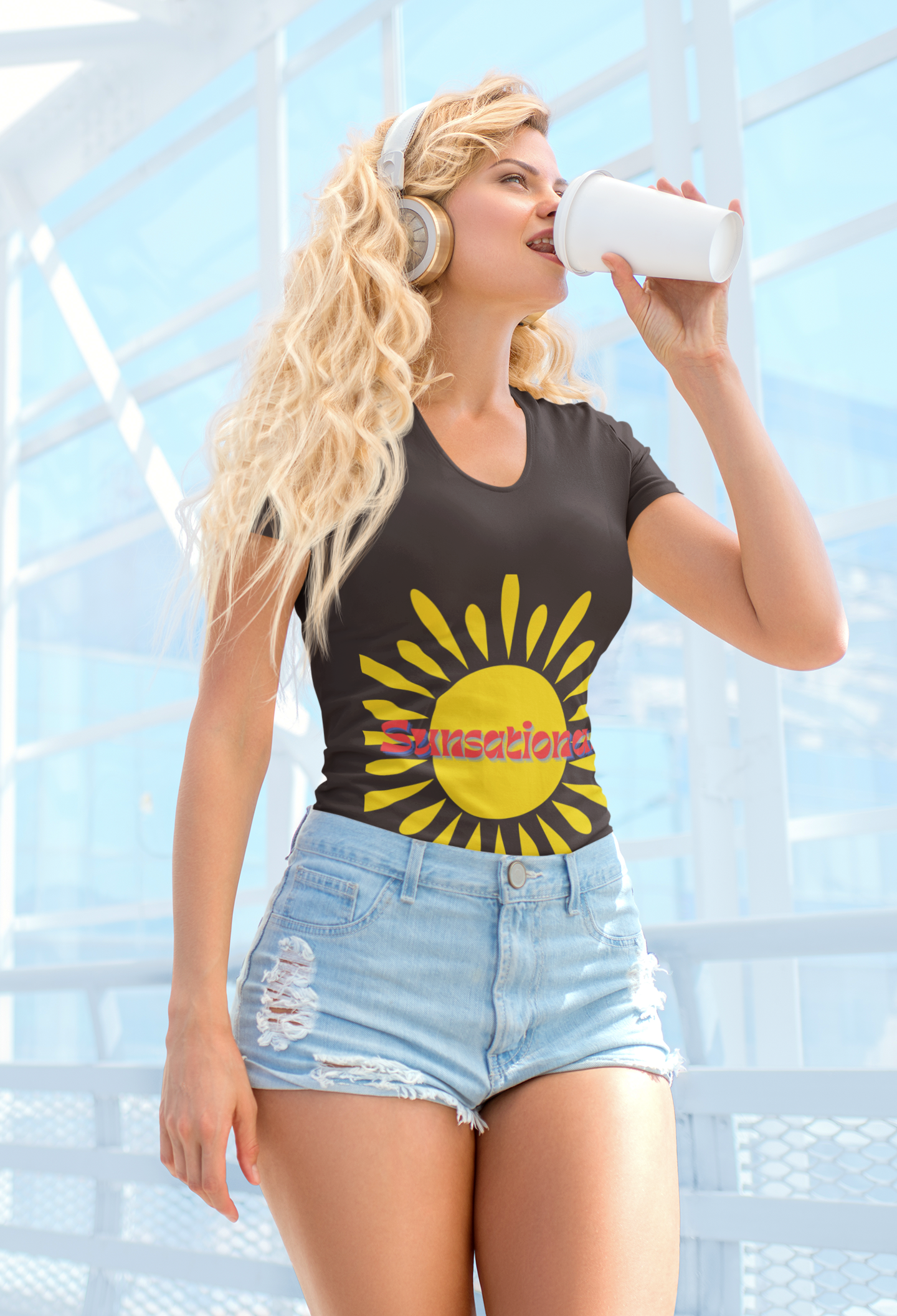 Sunsational Women Tee, Sun T-shirt, Graphic Tee, Summer Vibes Shirt, Beach Shirt Gift
