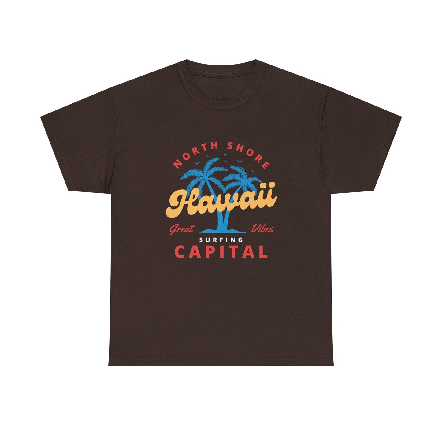 Tropical Paradise Tee, Summer Vibes Shirt, Hawaii Graphic Tee, Beach Day Outfit, Casual Wear for Vacation
