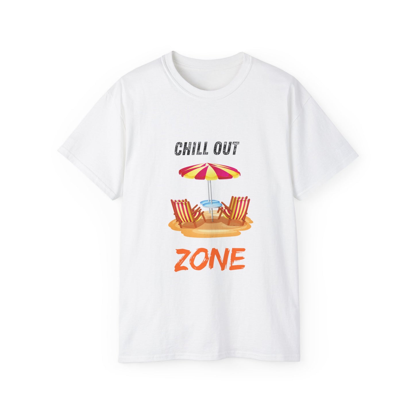 Chill Out Zone Men's T-shirt, every season t-shirt, summer vibes, beach wear