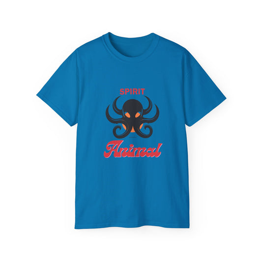 Spirit Animal Octopus T-Shirt, saltwater tees, salt life, Octopus tees, fun tees,