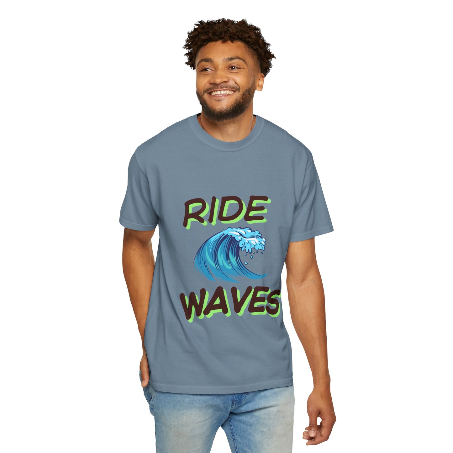 Ride Waves Men's T-Shirt, beach tees, vacation t-shirt, summer outfit