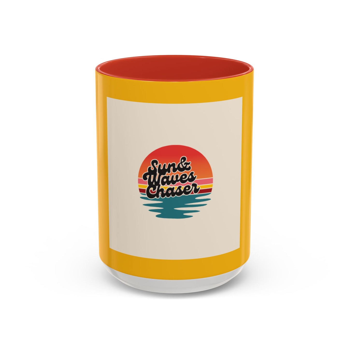 Sunset Vibes Coffee Mug, Beach Lover Gift, Vacation Memento, Surf Aesthetic, Summer Decor