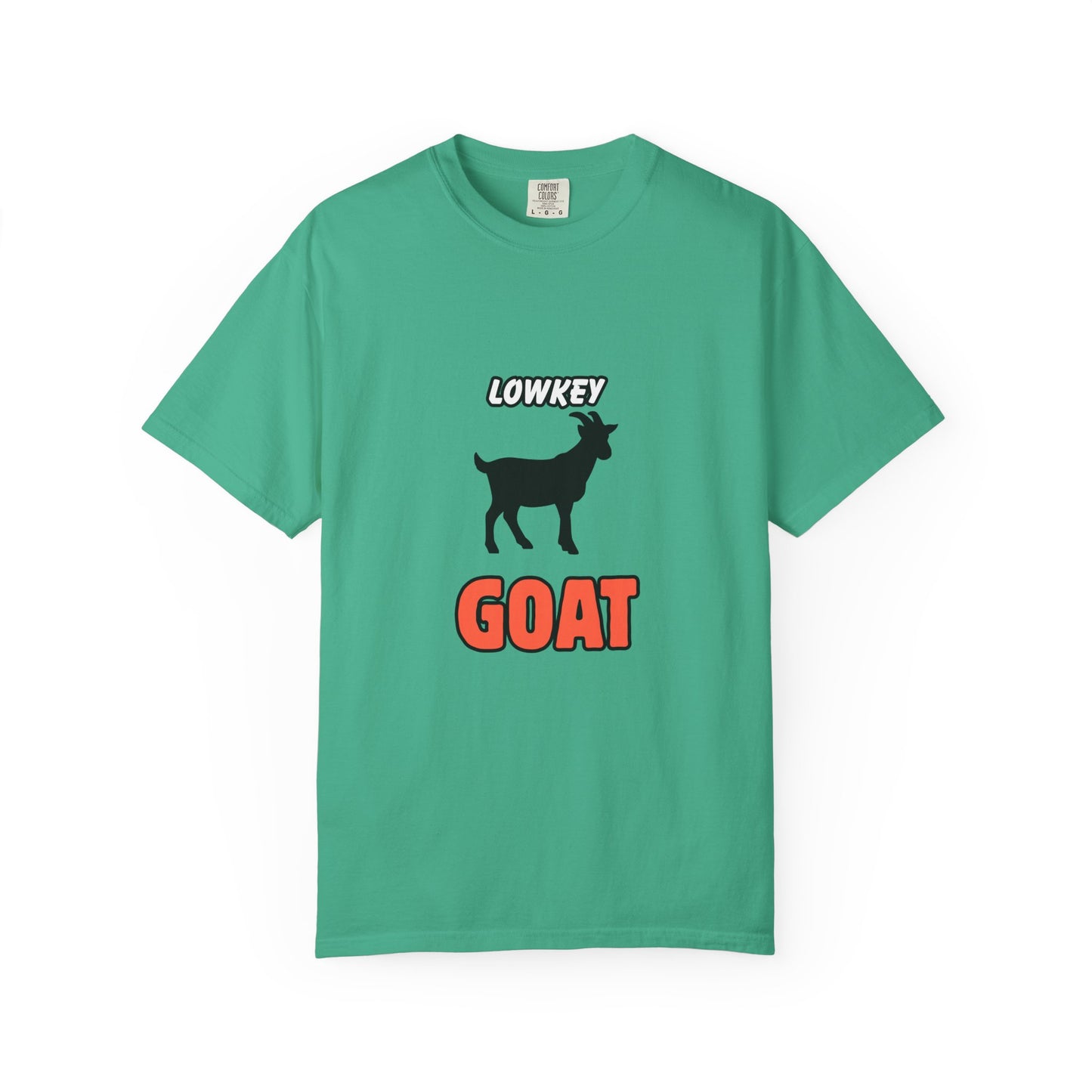 GOAT Unisex Garment-Dyed T-Shirt, Funny Tee for Animal Lovers, Gifts for Friends, CasualWear, Lowkey Humor Shirt