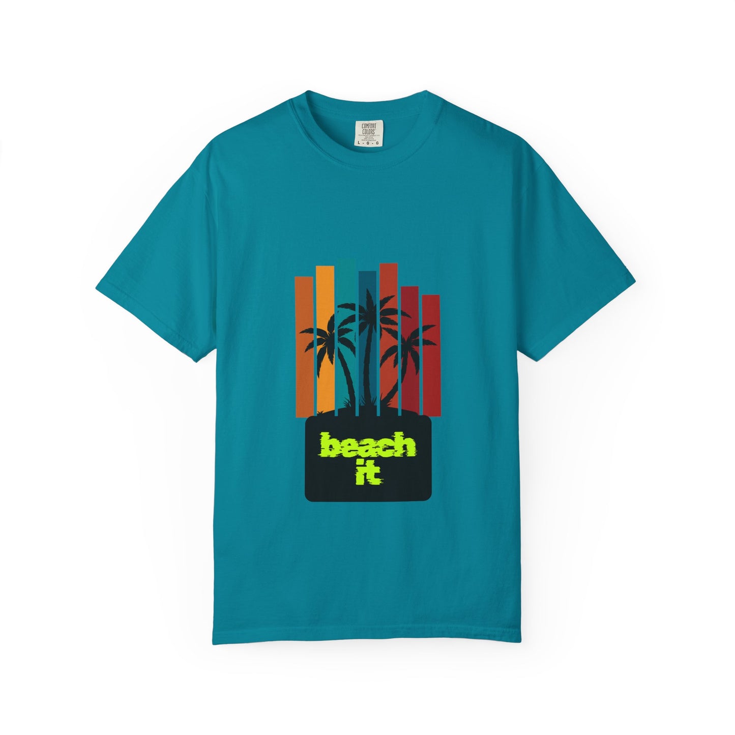 Beach IT Men's T-shirt, ocean tee, vacation tee, fall t-shirt, summer t-shirt