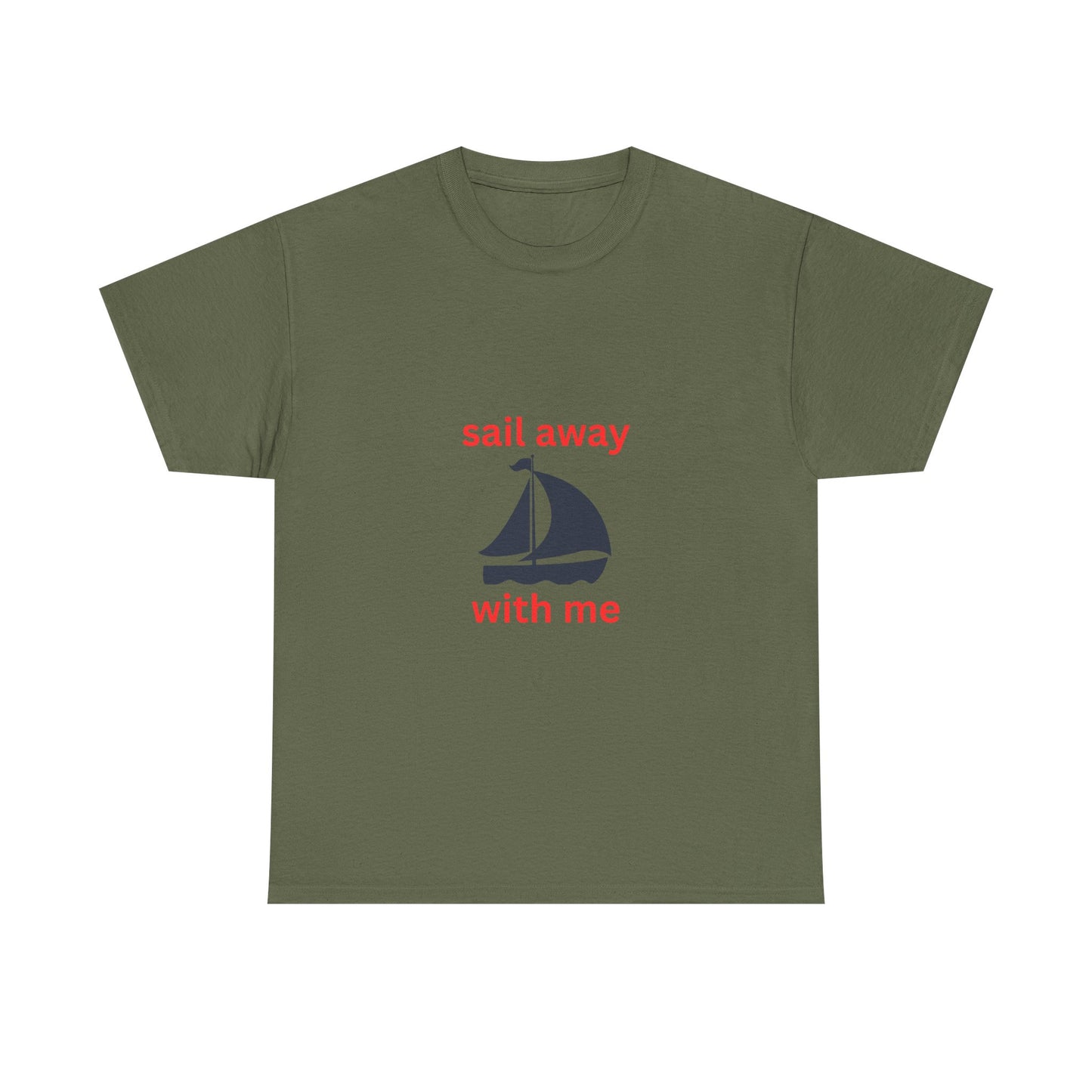 Nautical Adventure Tee, Sail Away T-Shirt, Summer Vacation Shirt, Ocean Lover Gift, Unisex Cotton Tee, Casual Beachwear