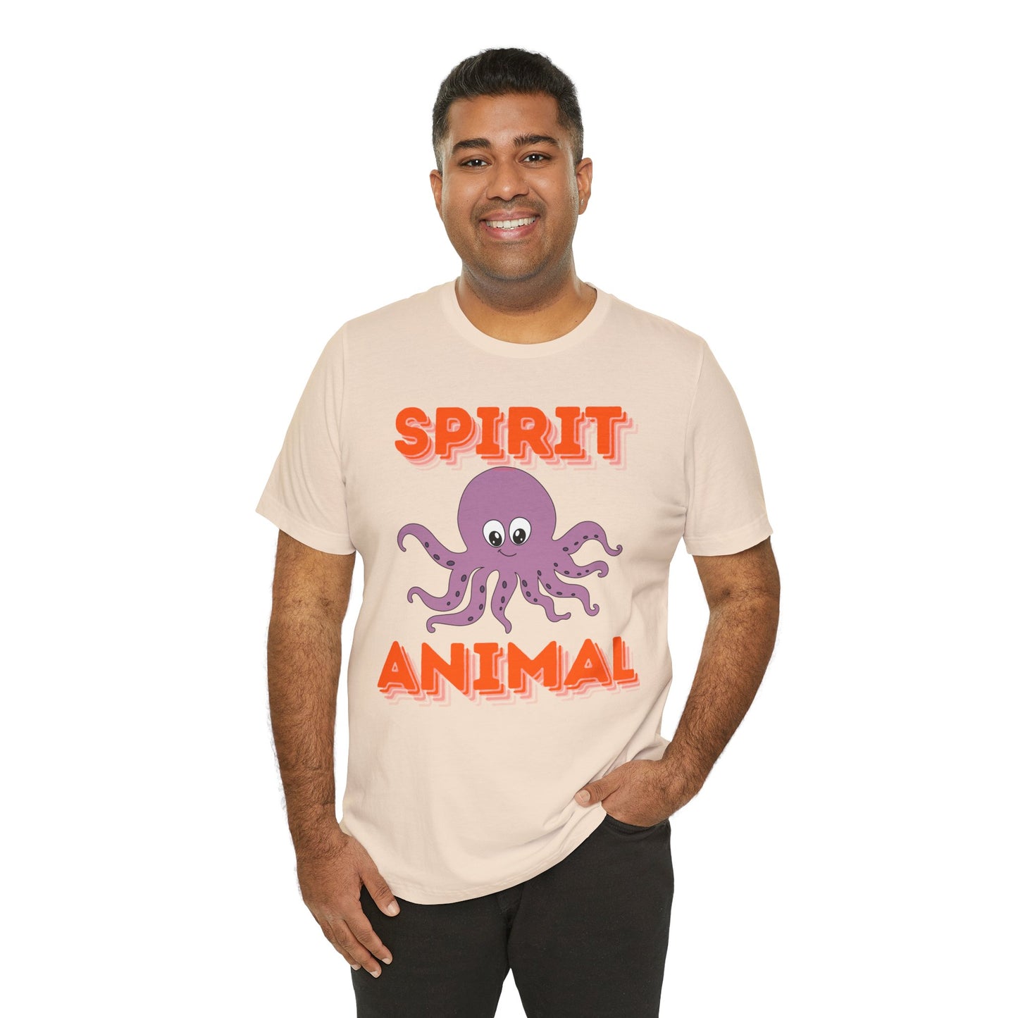Octopus Spirit Animal T-shirt, unisex tees, funny shirts, silly tees, everyday apparel