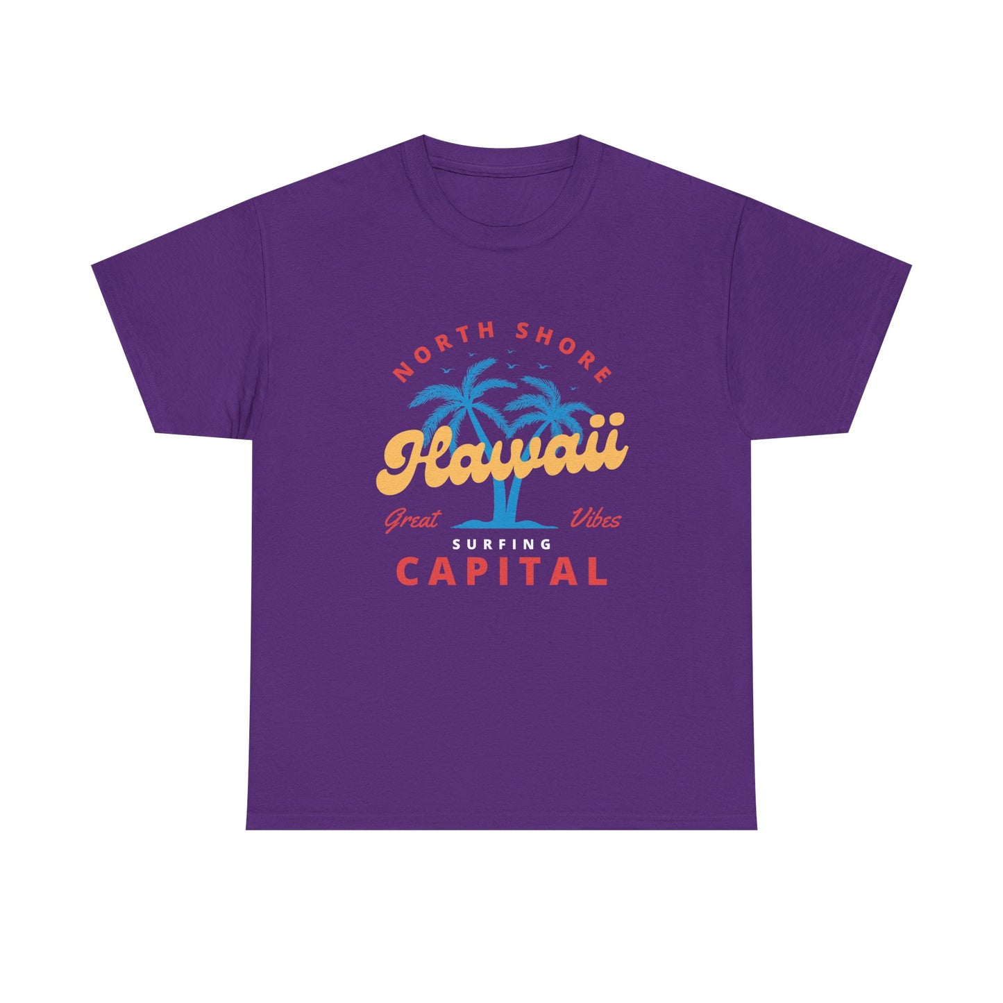 Tropical Paradise Tee, Summer Vibes Shirt, Hawaii Graphic Tee, Beach Day Outfit, Casual Wear for Vacation
