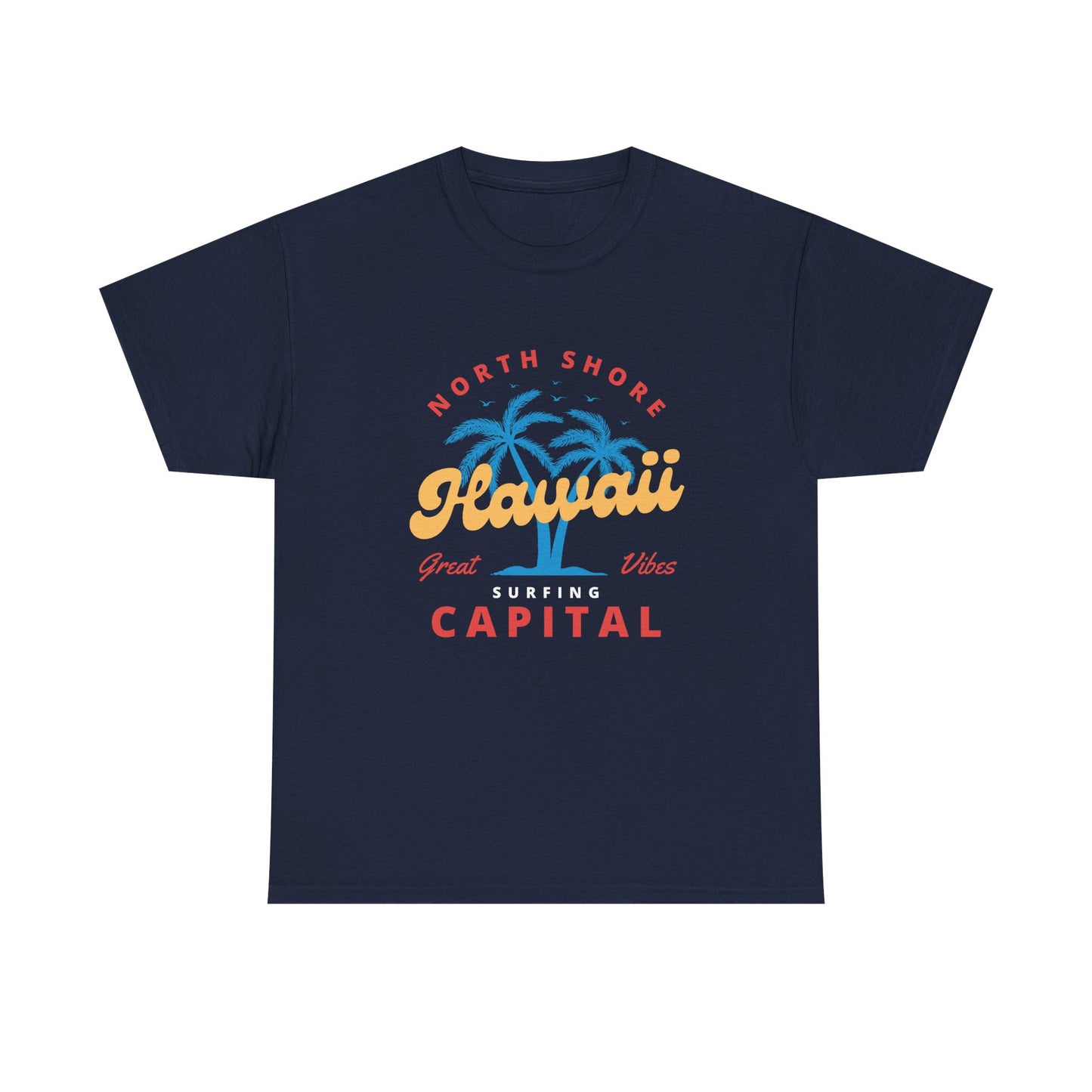 Tropical Paradise Tee, Summer Vibes Shirt, Hawaii Graphic Tee, Beach Day Outfit, Casual Wear for Vacation