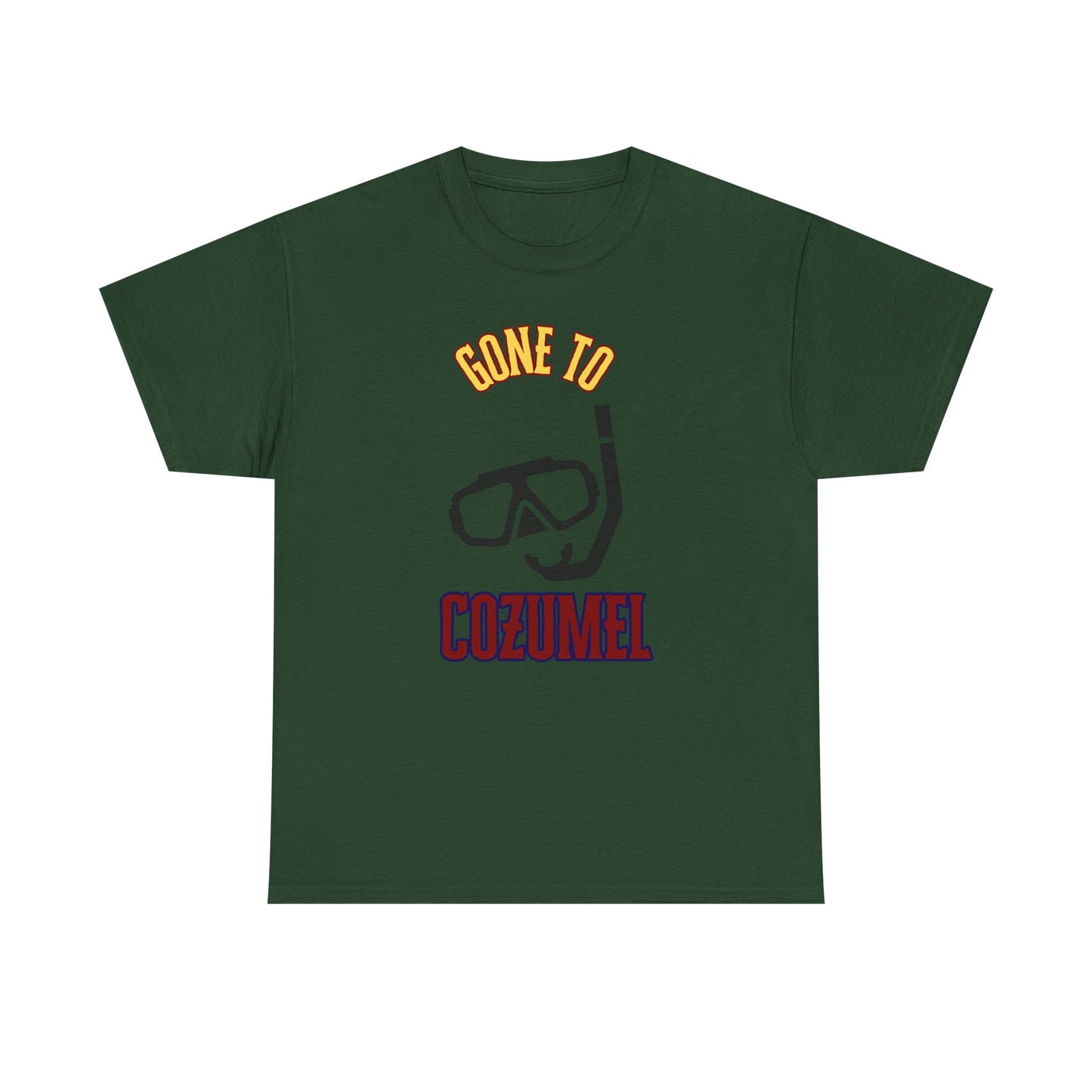 Cozumel Snorkeling Tee, Relaxed Vacation Shirt, Travel Gift, Beach Day Top, Summer Adventure T-Shirt, Casual Wear