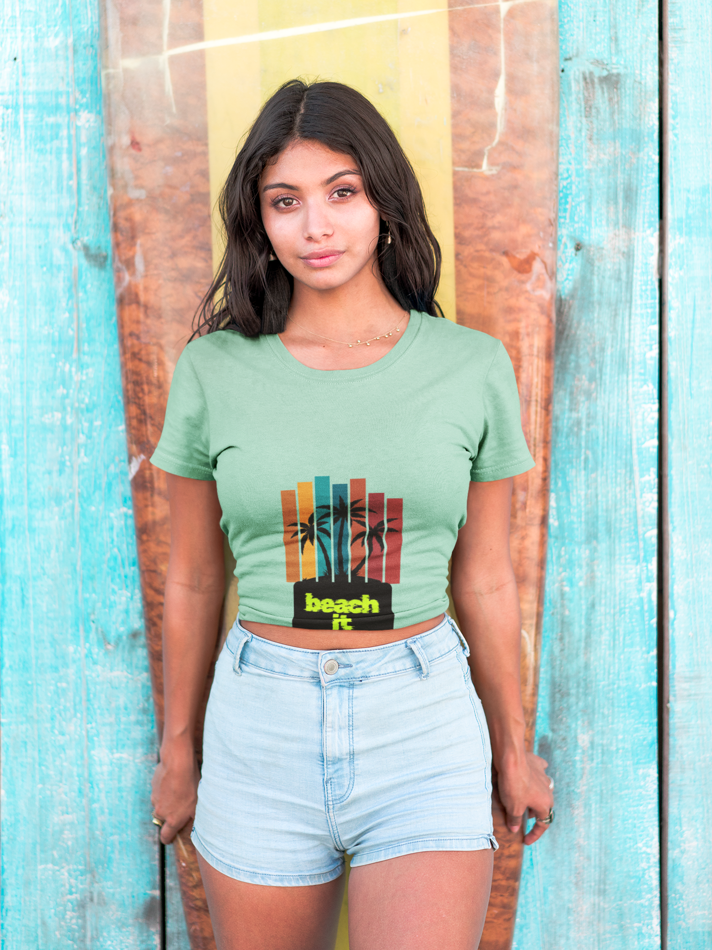 Beach IT T-shirt, Women's T-shirt, fun tees, summer, vacation t-shirts, ocean, beach shirt