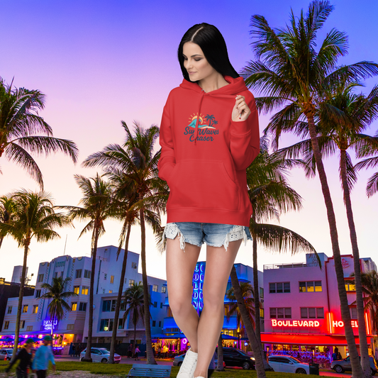 Cozy Beach Hoodie for Wave Lovers | Perfect for Summer, Gift for Surfers, Travel, or Casual Days