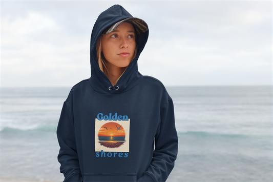 Cozy Sunset Hoodie, Perfect for Beach Lovers, Ideal for Casual Wear, Great Gift for Friends, Summer Chill Sessions
